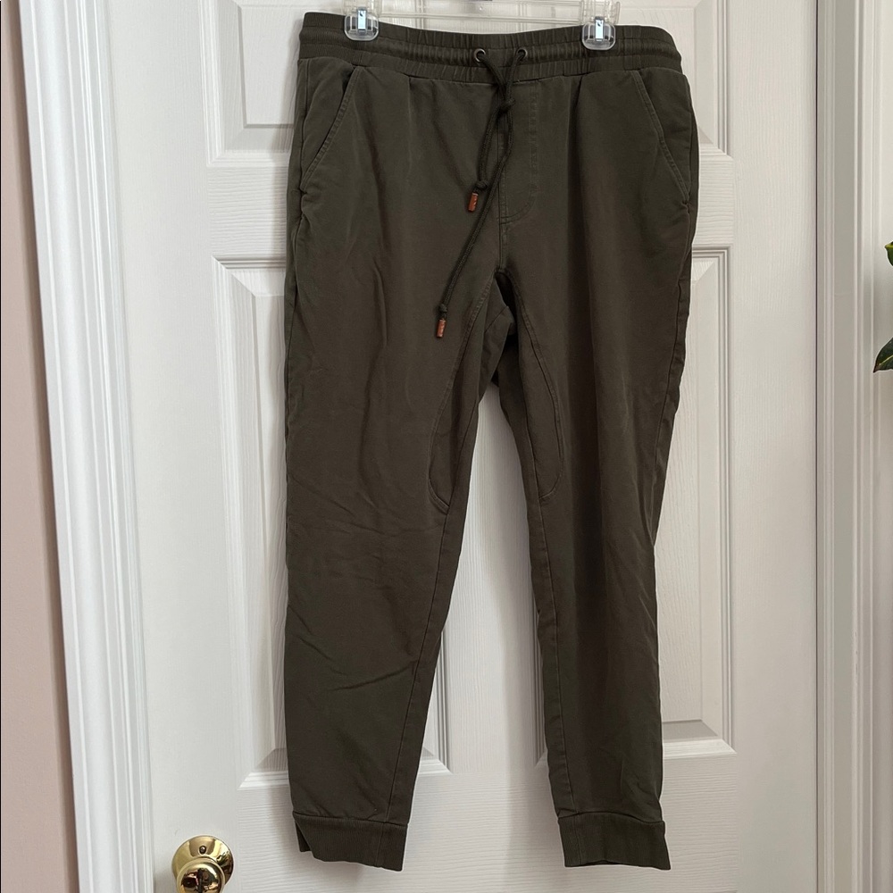 Men's Method Olive Jogger Pants - Large